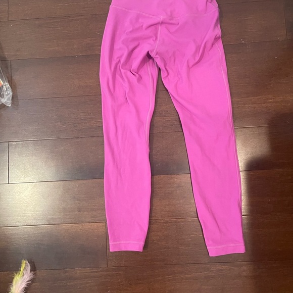 guc Lululemon Athletica align high-rise pant 25 inch Leggings 6 vivid plum - Picture 2 of 13
